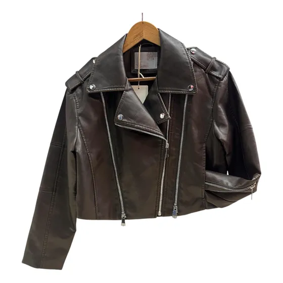 Campera Mn Eco Cuero Mujer Ultra Liviana Otoño/invierno