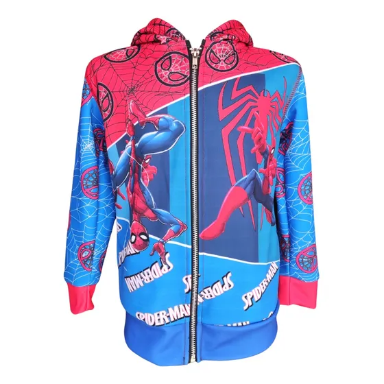 Chamarra Sudadera Ligera Niño Hombre Araña Spiderman