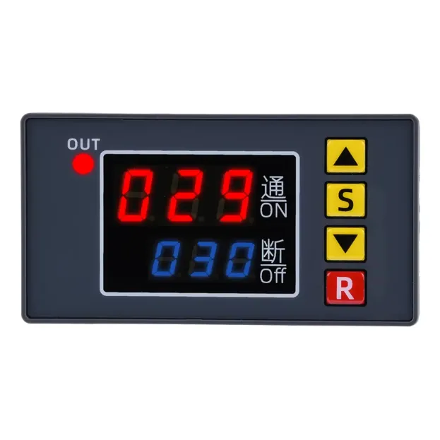 Temporizador Digital Timer 12v Dc Programable 