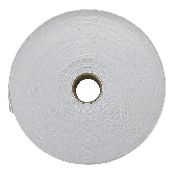 Elastico Crochet Sencillo 38 Mm,50mts, Blanco
