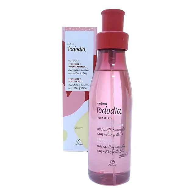 Frambuesa Y Pimienta Roja 200ml Spray Perfumado Natura