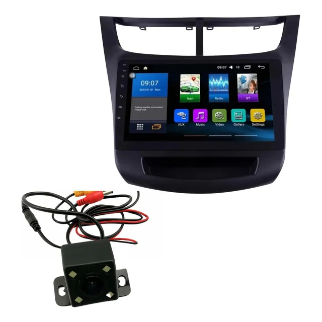 Radio Android 9  + Bisel New Sail  Cambus + Cámara 4+64gb