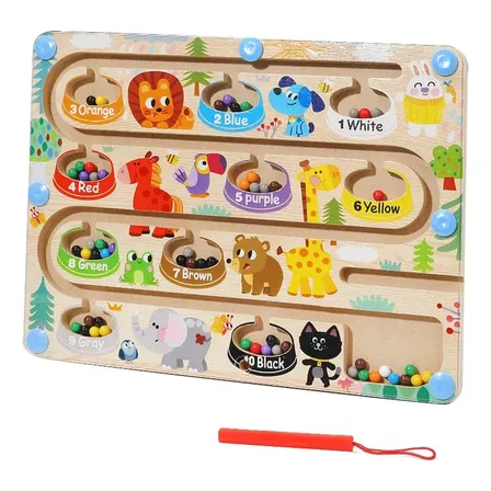 Juego Didáctico Niños Juguete Educativo Aprender Animales Color Animal