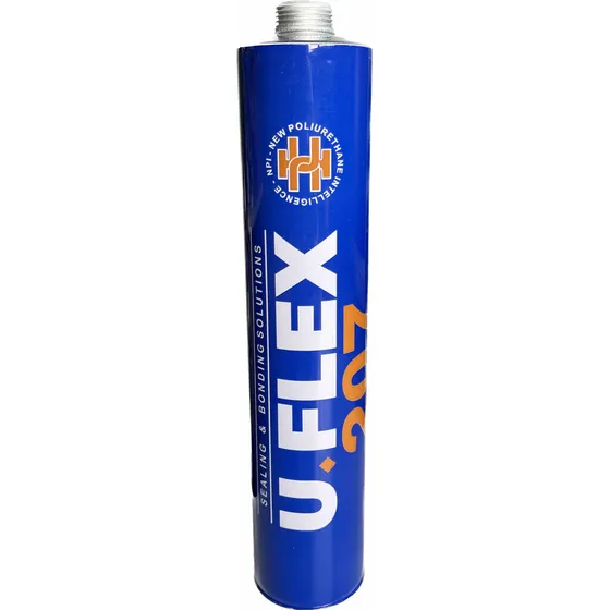 Uflex Tipo Sikaflex 221 Poliuretano Adhesivo Negro