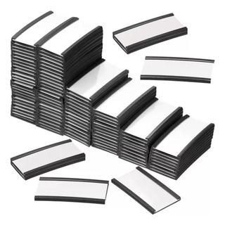 Estante Con Soporte Magnético Para Etiquetas, 100 Piezas Estante Con Soporte Magnético Para Etiquetas, 100 Piezas