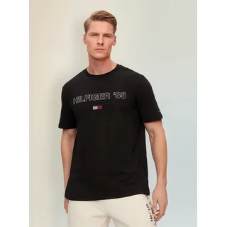 Camiseta Tommy Hilfiger Masculina Essential '85 Preta Camiseta Tommy Hilfiger Masculina Essential '85 Preta