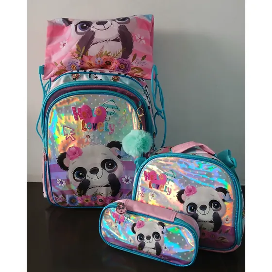 Set De 4 Piezas, Panda