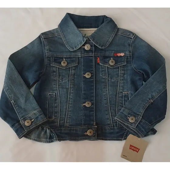 Chaqueta Para Niñas Marca Levis 12 Y 18 Meses