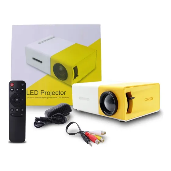 Mini Proyector Video Beam Imagen Inteligente Video Hd