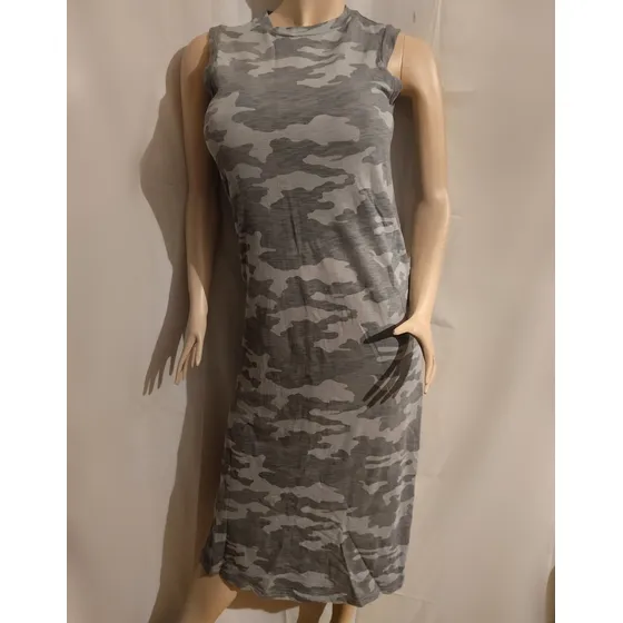Vestido Largo, Talla S, Camuflaje Militar, Universal Thread