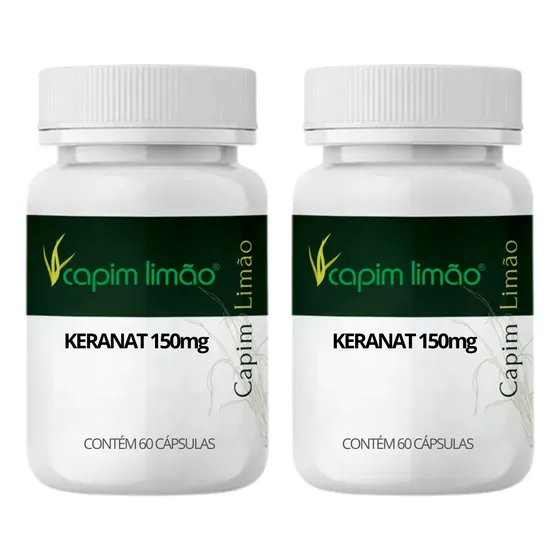 Keranat Nutrição Capilar 120 Cápsulas 2 Meses De Tratamento