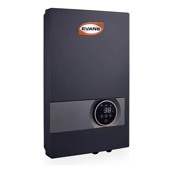 Calentador De Agua Instantáneo Eléctrico Evans 27kw 5.5 Serv