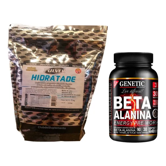 N1 Fuerza Energía Pre Entreno Hidratade Beta Alanina Genetic