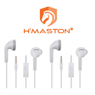 Kit 2 Fone De Ouvido Hmaston Com Fio Com Microfone Reforçado Kit 2 Fone De Ouvido Hmaston Com Fio Com Microfone Reforçado