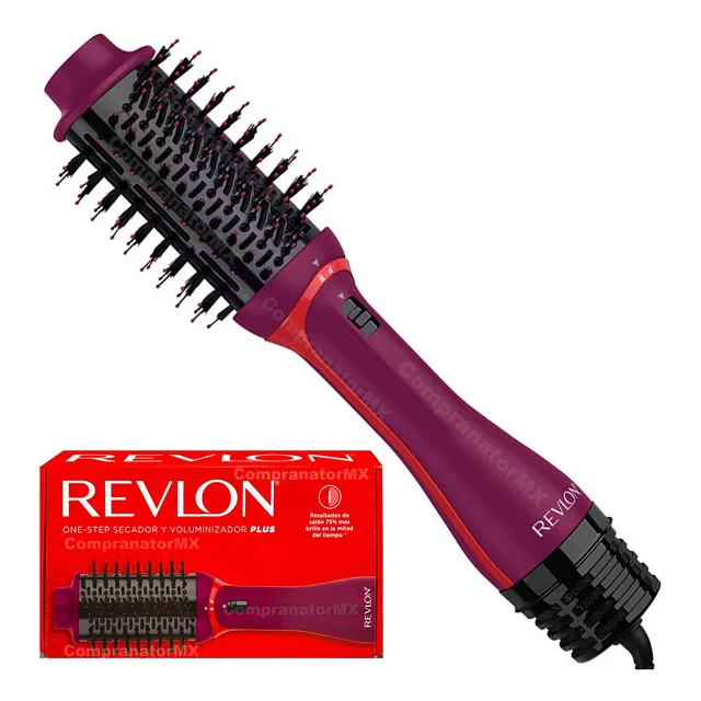 Cepillo Secador Y Voluminizador Revlon One Step Plus Cabello