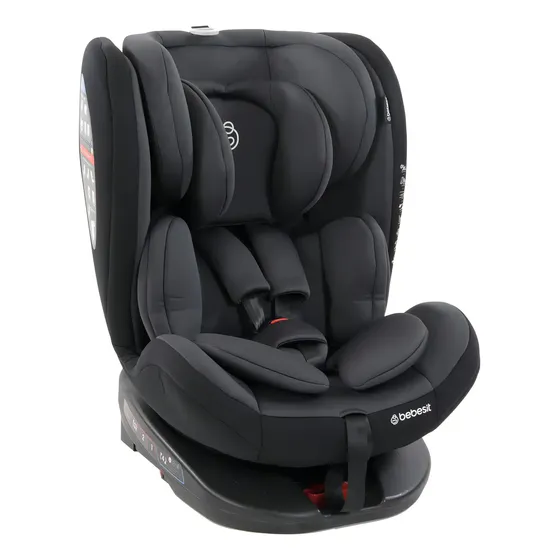 Silla Booster Auto Bebesit Saturn Con Isofix Y Reclinación Color Gris Oscuro | Cuotas sin interés