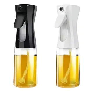 Kit 2 Spray Borrifador Azeite Ăleo Vinagre Galheteiro 260ml Cor Preto E Branco Kit 2 Spray Borrifador Azeite Ăleo Vinagre Galheteiro 260ml Cor Preto E Branco