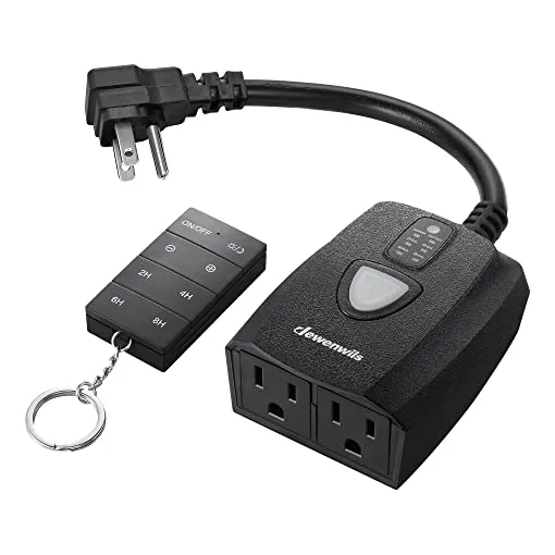 Atenuador Exteriores Luces De Cadena Temporizador, Inte.