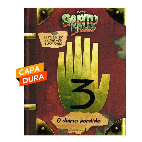 Livro O Diário Perdido De Gravity Falls - - Capa Dura