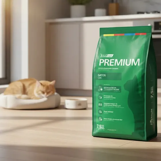 Vitalcan Premium alimento gato para gato adulto sabor mix en bolsa de 7.5 kg