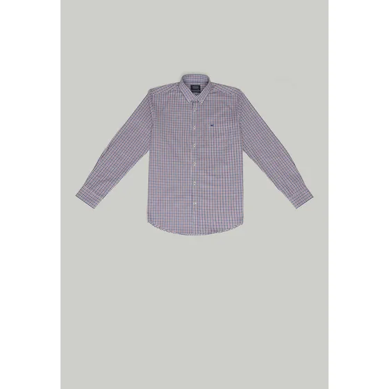 Camisa Brooklyn Smart Casual Rojo Fw25 Ferouch