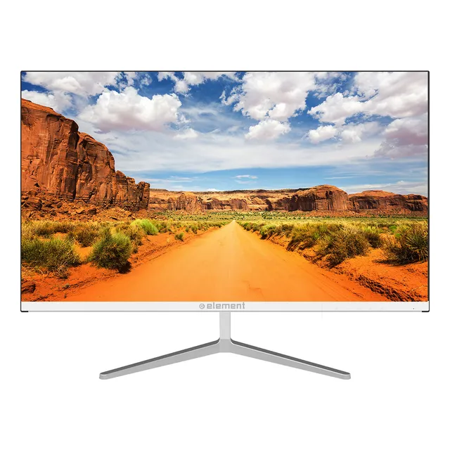 Monitor Element Sin Bordes 24'' Full Hd Lcd Ips 1080p Color Negro