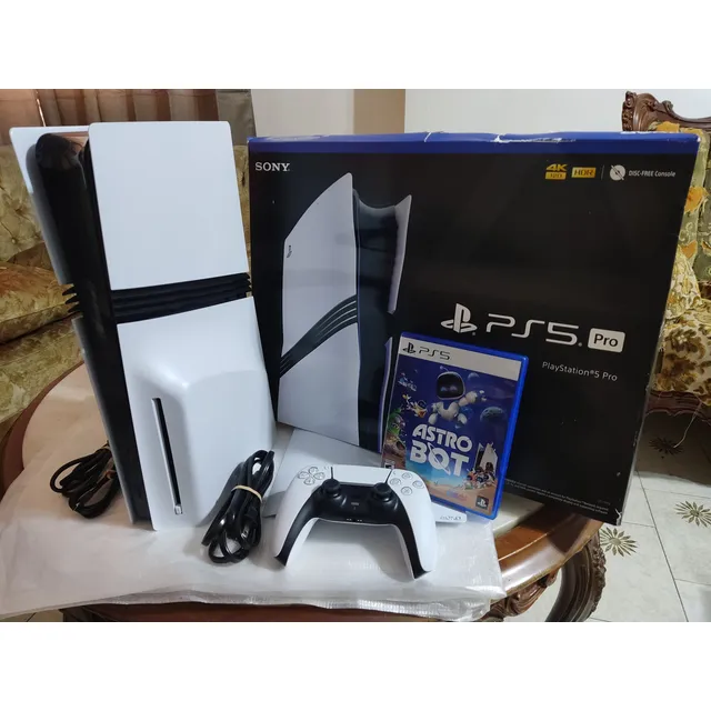Playstation 5 Pro + Unidad De Disco 2 Tb Almacenamiento