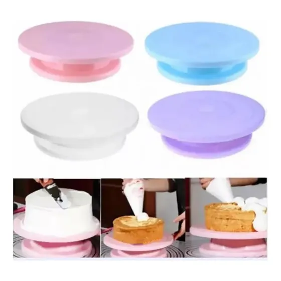 Jia Base Giratoria Decorar Pastel Reposteria Fondant