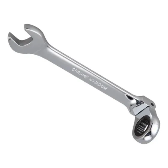 Chave Combinada Articulada Com Catraca Crv 17mm Profissional