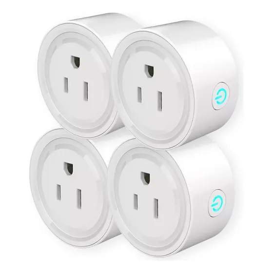 Enchufe Inteligente Interruptor Wifi | Pack 4 Unidades