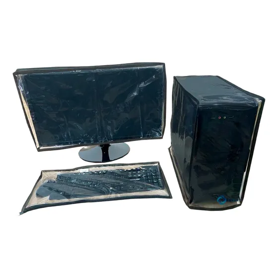 Capa Pc Desktop Monitor 19,20 E 21 Pol+ Teclado + Cpu
