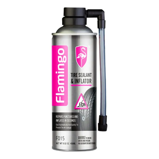 Anti Espiche Liquido Inflador Repara Caucho Llanta Flamingo