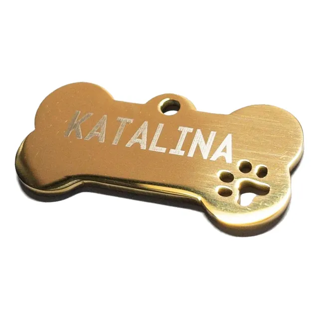 Chapitas Identificatorias C/ Aro Perro Gato Tag Medalla