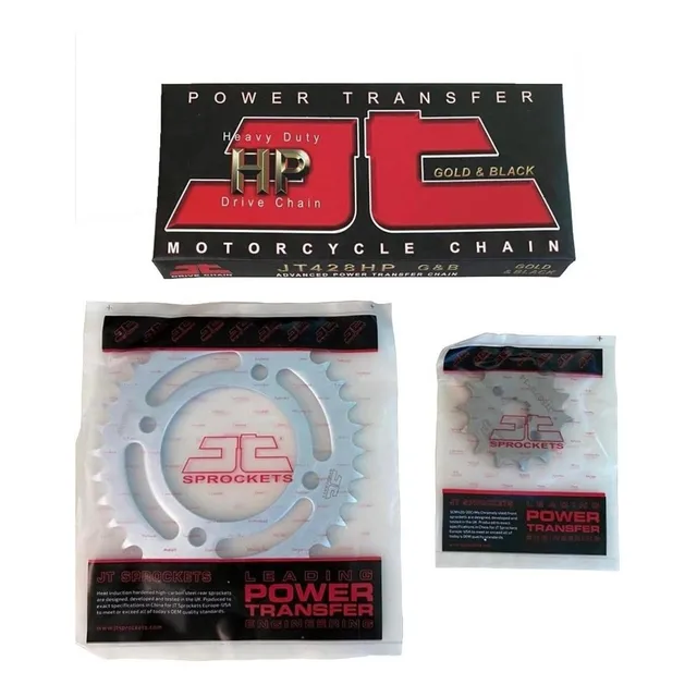 Kit Transmision Jt Yamaha Xtz 125 48-14 En Fas Motos