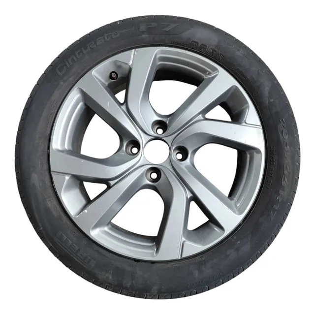 Roda Aro 17 4x100 C/pneu 205/55 R17 Citroen C4 2010 A 2012