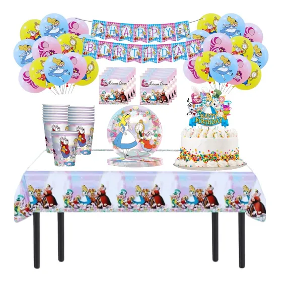 Set Decoración Globos Cotillón Diseños Infantiles 2