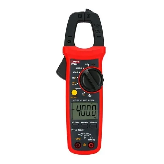 Pinza Amperimétrica Digital Uni-t Ut203+ Ac/dc