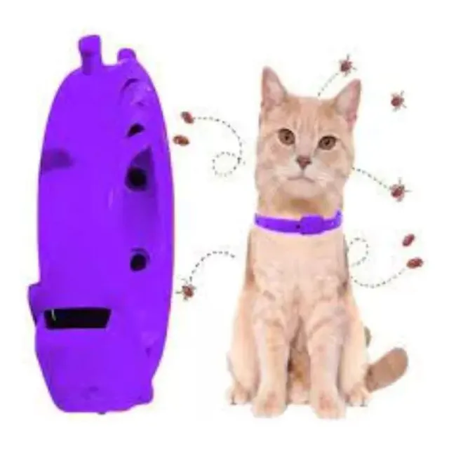 Collar Repelente Antipulgas Y Garrapatas Para Gatos