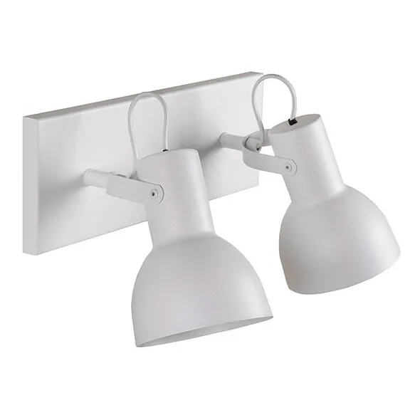 Lampara Aplique Pared Baño Techo 2 Luces Minimal Moderno Led