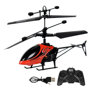 Helicóptero De Control Remoto Para Niños Rc Resistente A Caí Helicóptero De Control Remoto Para Niños Rc Resistente A Caí