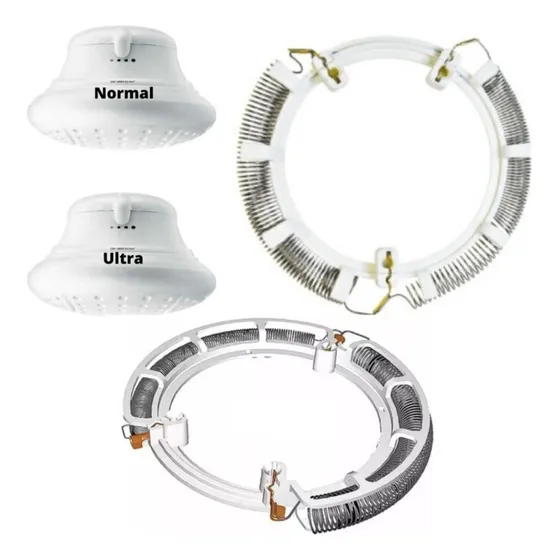Resistencia Para Lorenzetti Bella Ducha 4t/ Ultra 220v 6800w Cor Branco MS Eletro Eletrônica
