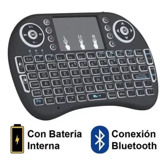Teclado I8 Inalámbrico Control Bluetooth Android Smart Tv