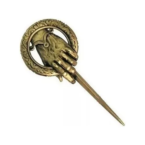 Broche Game Of Thrones Hand The King Prendedor Mano Del Rey