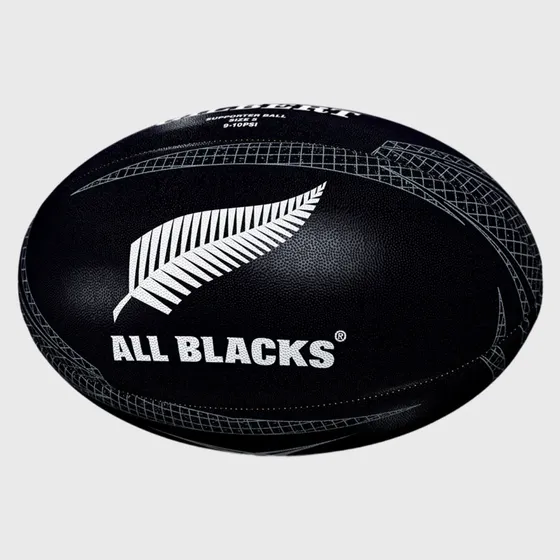 Pelota Rugby Gilbert Supporter N°5 All Blacks Profesional