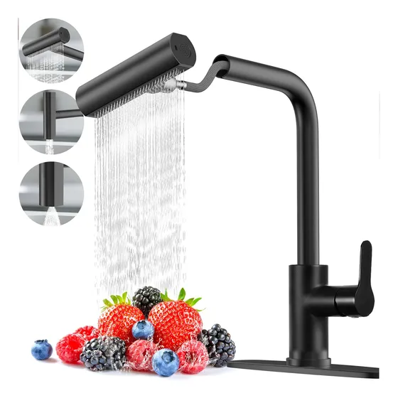 Llave Para Lavaplato Extensible Cocina Grifo De Lavabo Doble