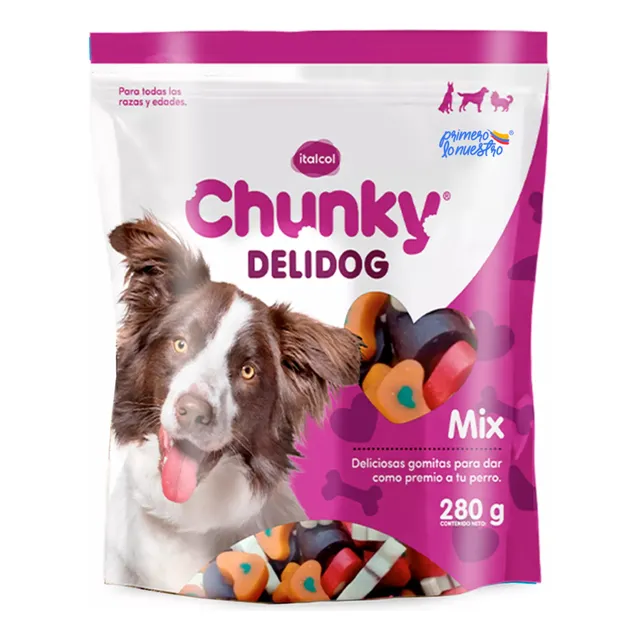 Alimento Húmedo Perro Deli Dog Trozos Mix Chunky 280g X 3und