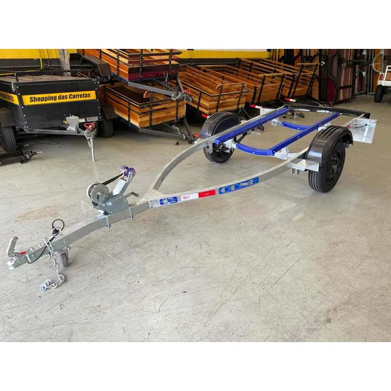 Carreta Odne Para Jet Ski Com Cubo A Oleo Galvanizada A Fogo
