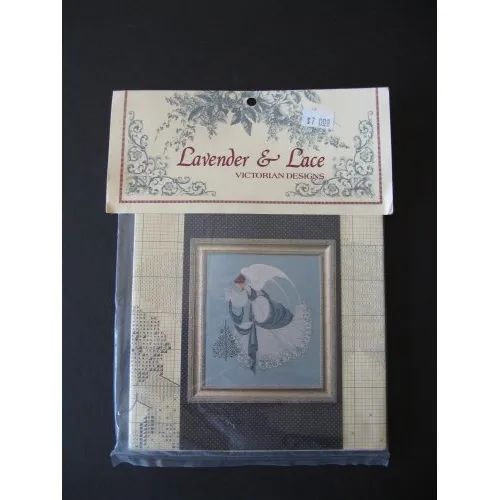 La And Lace Ice Angel Cross Stitch Pattern Victorian