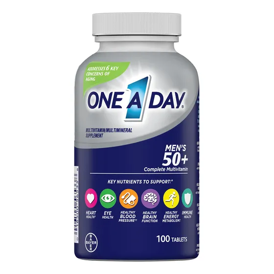 Suplemento Multivitamínico One A Day Para Hombre, Más De 50