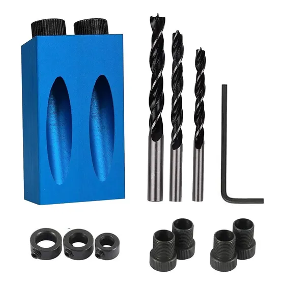 Kit De 14 Piezas Para Madera, Ángulo De Unión Y Herramienta